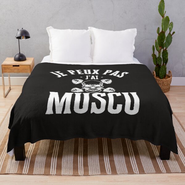 Item preview,  j'peux pas j'ai muscu | gym gifts | musculation  designed and sold by store7azzouzi.