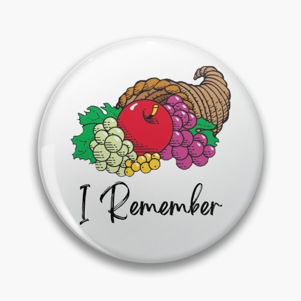 Item preview, I Remember the Fruit of the Loom Cornucopia designed and sold by paislsa1930.