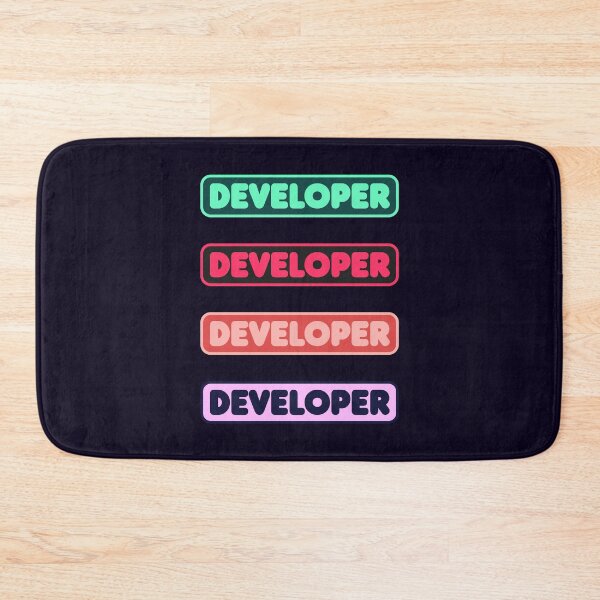 Item preview, Developer (pack of 4) - software engineer | Product Designer | software developer Stickers designed and sold by PoshPixel.