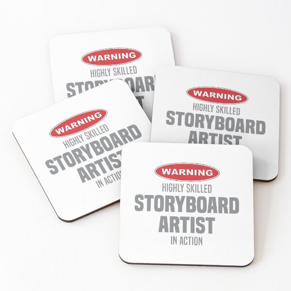 Item preview, Highly Skilled Storyboard Artist in Action designed and sold by NermilioDesigns.