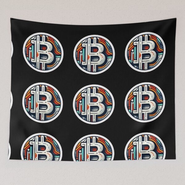 Item preview, Sleek Bitcoin Halving Chronicle designed and sold by Mechanical-Artt.