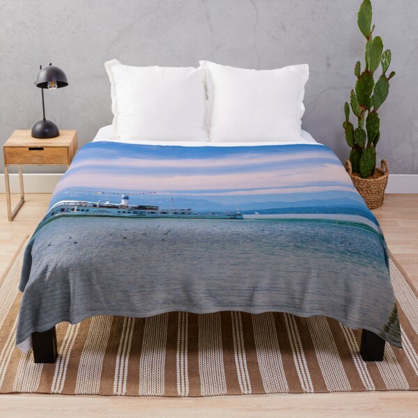 Item preview, Paddle Steamer Herrsching on Lake Ammer, Germany designed and sold by Kasia Design.