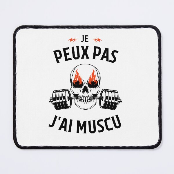 Item preview, j'peux pas j'ai muscu | gym gifts | musculation designed and sold by store7azzouzi.