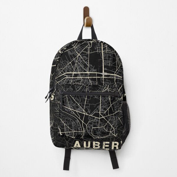 Item preview, Aubervilliers Black and white map designed and sold by Jerhus.