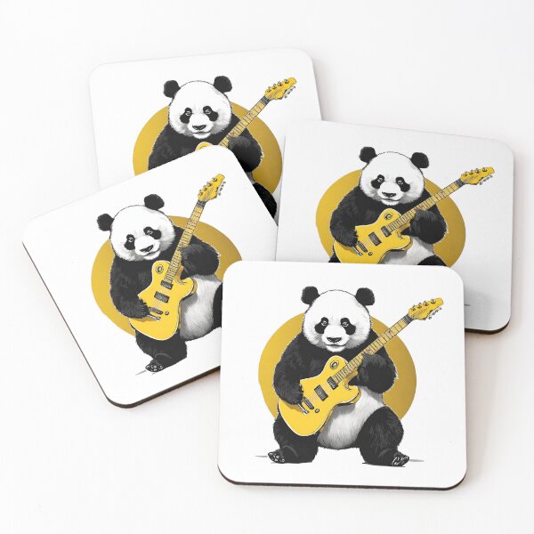 Item preview, Musician Animals Orchestra Panda Guitarist designed and sold by joyfulcow.