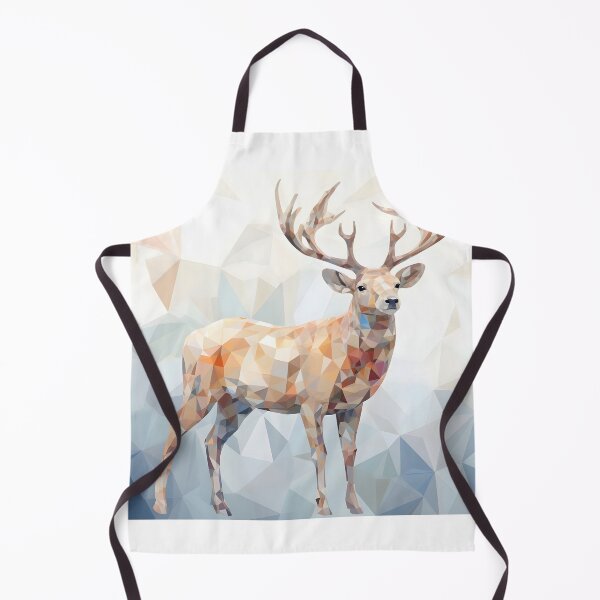 Item preview, Pastel Prism Reindeer: A Study in Geometric Serenity designed and sold by RxU3.