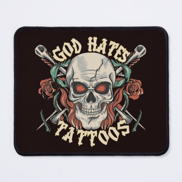 Item preview, God hates tattoos - What Does the Bible Say about Tattoos? designed and sold by Superdealkoeln.