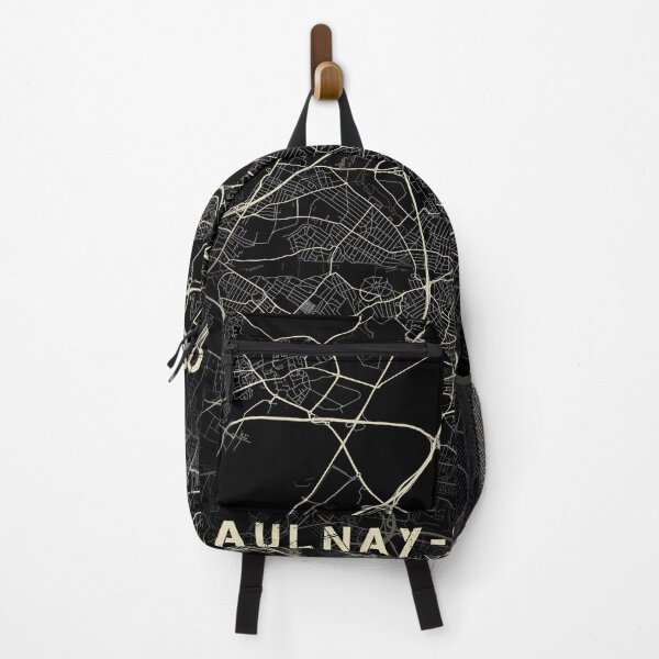 Item preview, Map Aulnay-sous-bois Black and white designed and sold by Jerhus.
