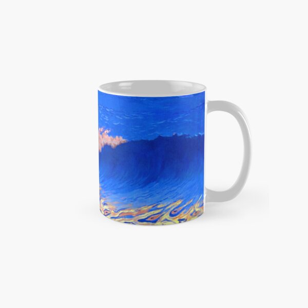 Item preview, Georges Lacombe - Blue Seascape, Wave Effect designed and sold by ArtExpression.