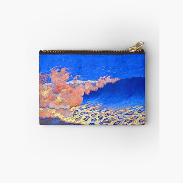 Item preview, Georges Lacombe - Blue Seascape, Wave Effect designed and sold by ArtExpression.