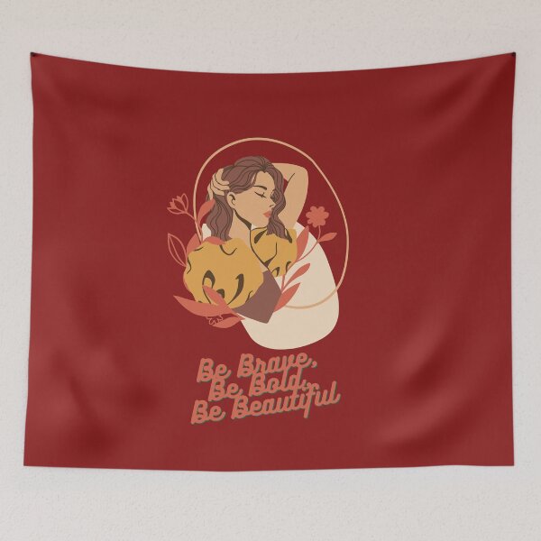 Item preview, Be Brave, Be Bold, Be Beautiful Funny Gifts designed and sold by Kegenth.
