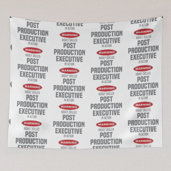Item preview, Highly Skilled Post Production Executive in Action designed and sold by NermilioDesigns.