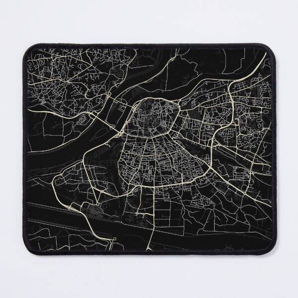 Item preview, Avignon Map Black and White designed and sold by Jerhus.