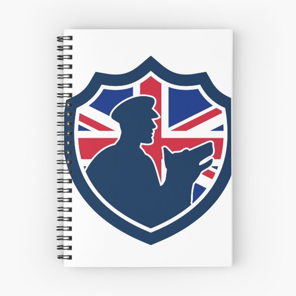 Item preview, British Police Canine Team Crest Icon designed and sold by patrimonio.