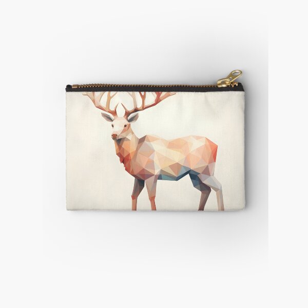 Item preview, Pastel Prism Reindeer: A Study in Geometric Serenity designed and sold by RxU3.