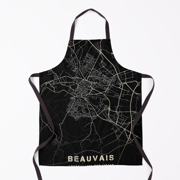 Item preview, Beauvais Map Black and White designed and sold by Jerhus.
