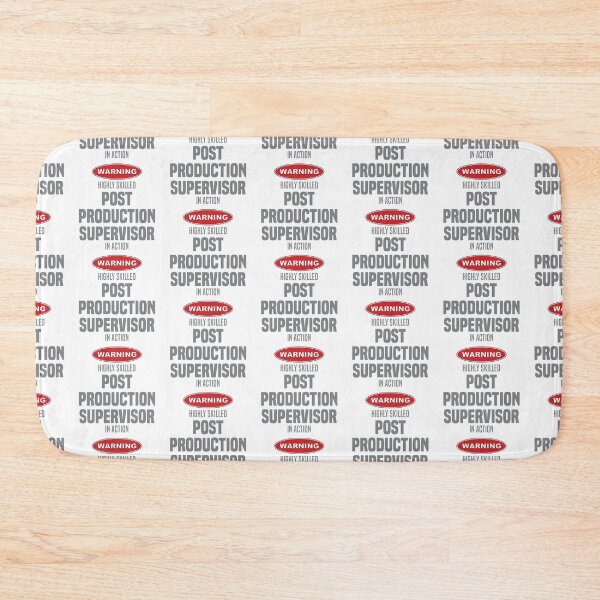 Item preview, Highly Skilled Post Production Supervisor in Action designed and sold by NermilioDesigns.