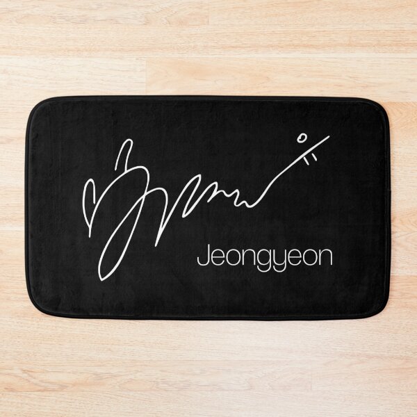 Item preview, Jeongyeon's white autograph (with her name) designed and sold by SappyYellowCR.
