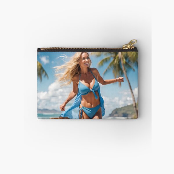 Item preview, Happy blonde on the beach designed and sold by Kenosuke78.