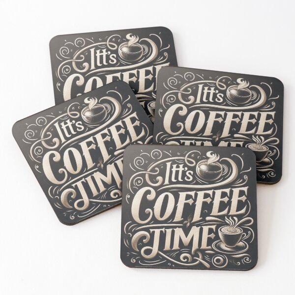 Item preview, Its coffee time! designed and sold by NaphDesigns.