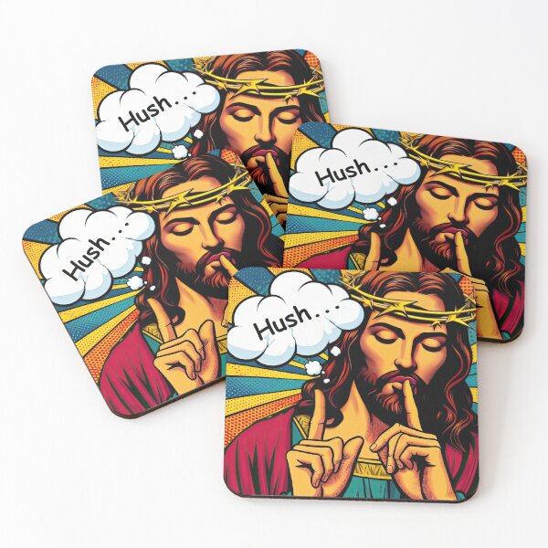 Item preview, Hush designed and sold by ShushingJesus.