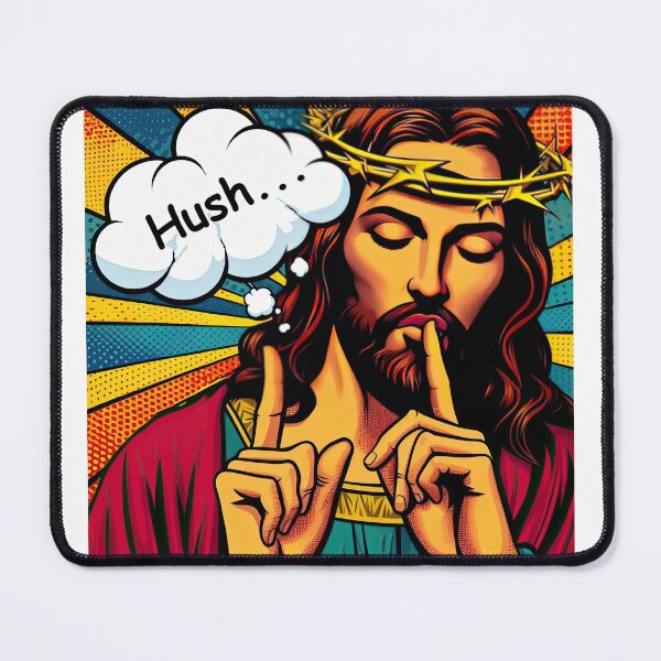Item preview, Hush designed and sold by ShushingJesus.