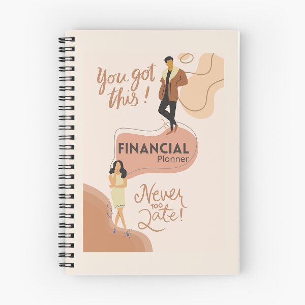 Item preview, Nature's Wealth: A Rustic Financial Journey Finance Planner Graphic Cover  designed and sold by cottagecloudsco.