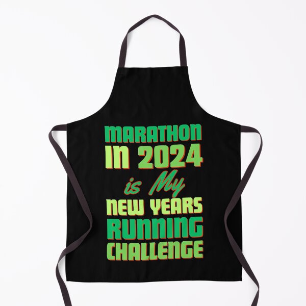 Item preview, Marathon in 2024 is My New Year's Running Challenge Runners design designed and sold by MarsLights.