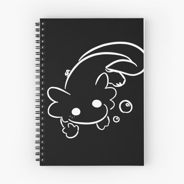 Item preview, Basic Axolotl B/W designed and sold by SqueakAxolotl.