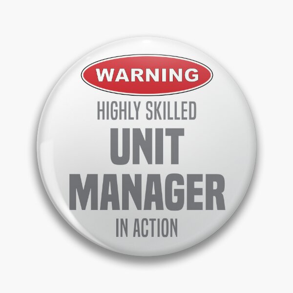 Item preview, Highly Skilled Unit Manager in Action designed and sold by NermilioDesigns.