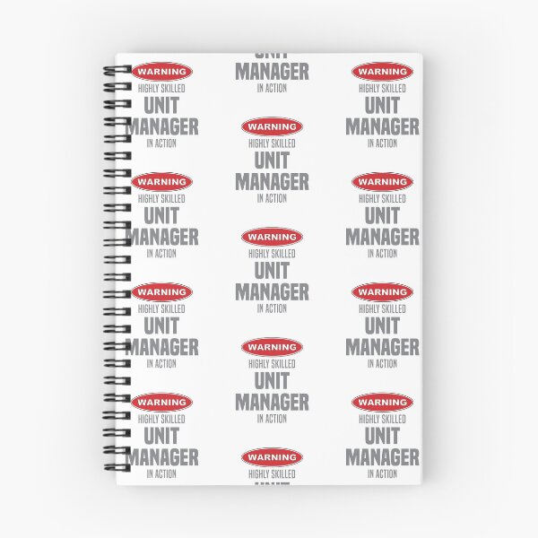 Item preview, Highly Skilled Unit Manager in Action designed and sold by NermilioDesigns.