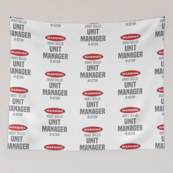 Item preview, Highly Skilled Unit Manager in Action designed and sold by NermilioDesigns.