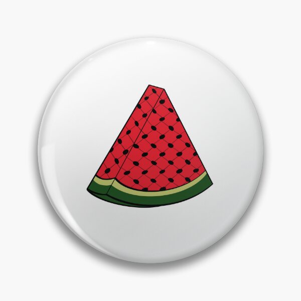Item preview, Seeds of Resistance: Watermelon with Keffiyeh Pattern designed and sold by Fahd26ist.