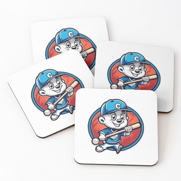 Item preview, Cartoon Character Playing Baseball  designed and sold by HarmonyGuitars.