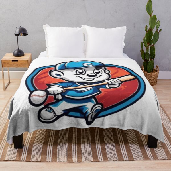 Item preview, Cartoon Character Playing Baseball  designed and sold by HarmonyGuitars.