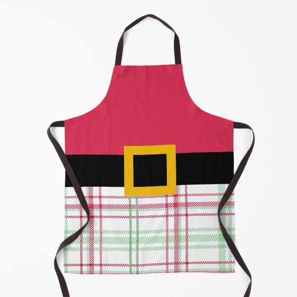 Item preview, Christmas Santa Belt Buckle with Plaid designed and sold by Ink Rebellion.
