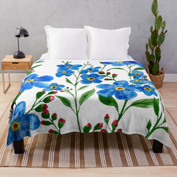 Item preview, Gorgeous blue floral pattern for your favorite products! designed and sold by BradleysMarket.