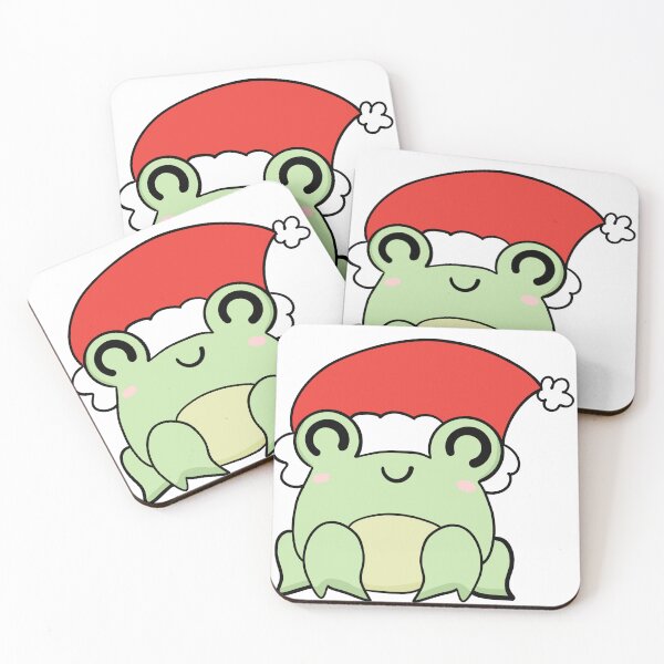 Item preview, Christmas Cute/Kawaii Chibi Frog designed and sold by katherineeexoxo.