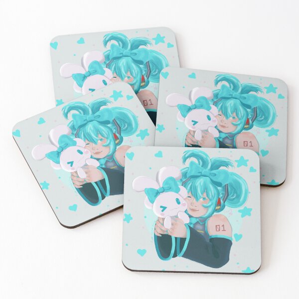 Item preview, Miku bunny designed and sold by crowned-flowers.