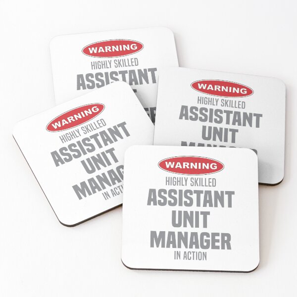 Item preview, Highly Skilled Assistant Unit Manager in Action designed and sold by NermilioDesigns.