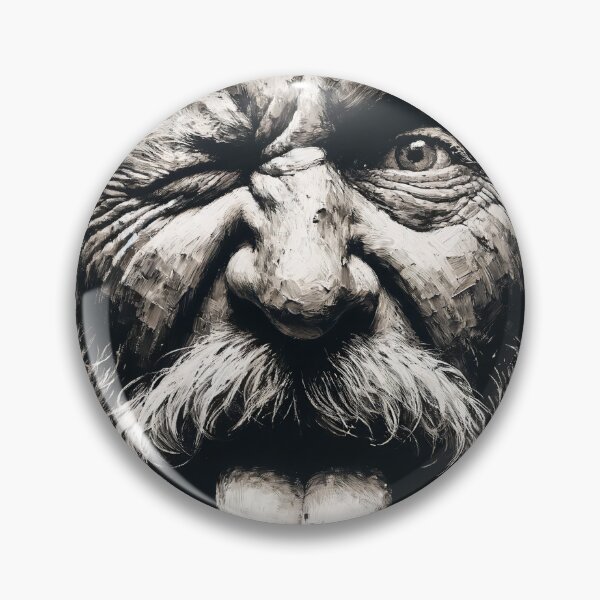 Item preview, Mischievous old man designed and sold by PetitPozzi.