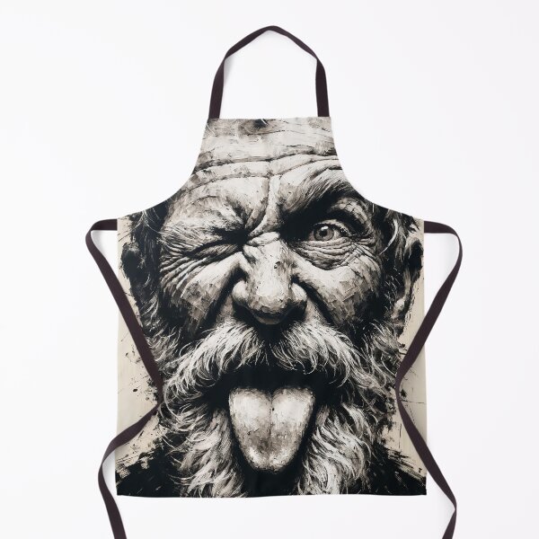 Item preview, Mischievous old man designed and sold by PetitPozzi.