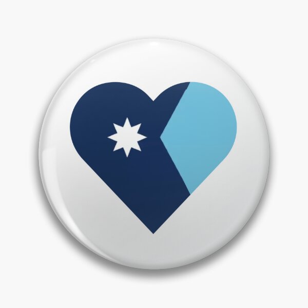 Item preview, 2023 New Minnesota Flag Heart Shape Minnesota Flag designed and sold by bryancrevier.