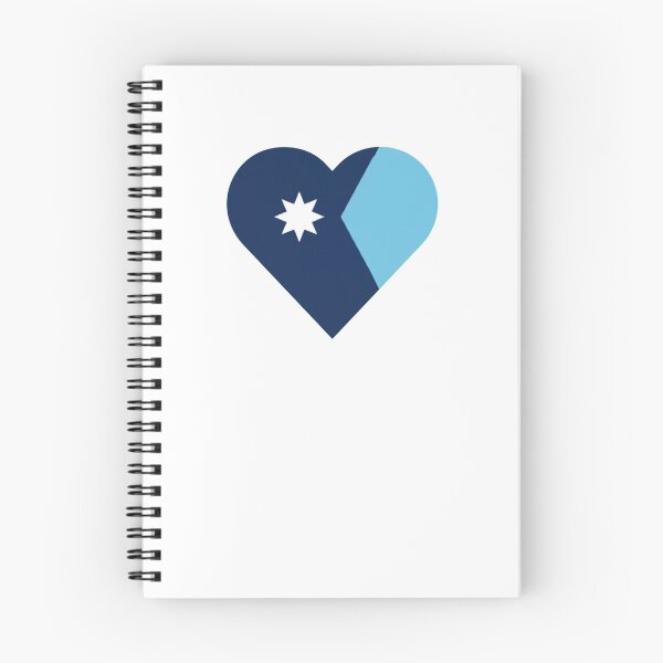 Item preview, 2023 New Minnesota Flag Heart Shape Minnesota Flag designed and sold by bryancrevier.