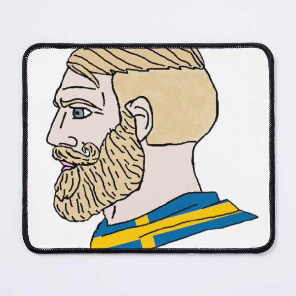 Item preview, Yes Chad - Sweden designed and sold by AztecaPixels.