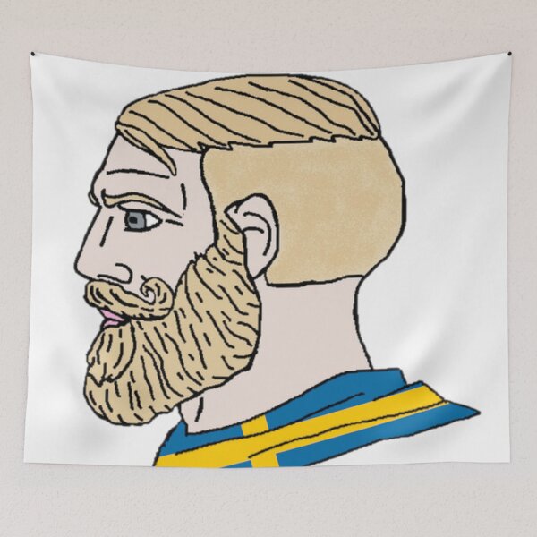 Item preview, Yes Chad - Sweden designed and sold by AztecaPixels.