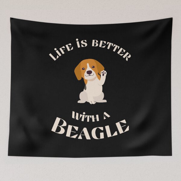 Item preview, Life is Better with Beagle Dog Lover Gift designed and sold by Golden-Heaven.
