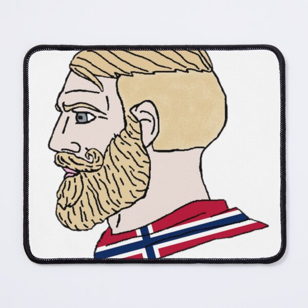 Item preview, Yes Chad - Norway designed and sold by AztecaPixels.