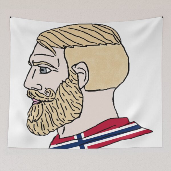 Item preview, Yes Chad - Norway designed and sold by AztecaPixels.