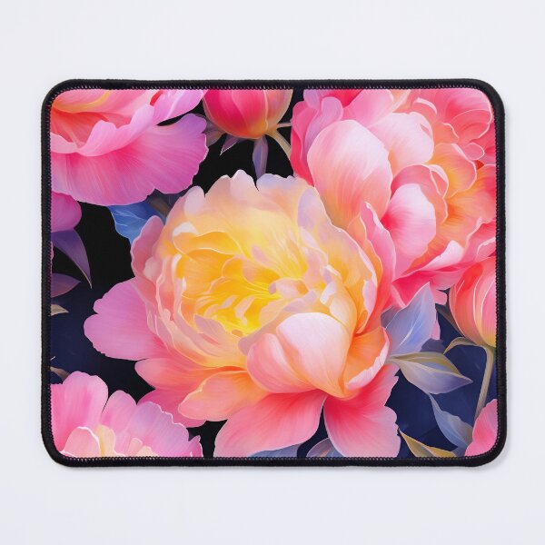 Item preview, Fantastical peony flowers designed and sold by Artdroid.
